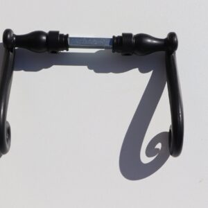 Poignée carré de 7 aquitaine noire