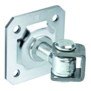 Gond réglable sur platine diamètre 20