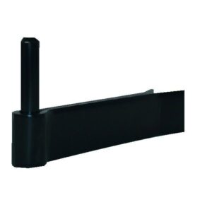 Gond mâle à sceller 2 lames noir