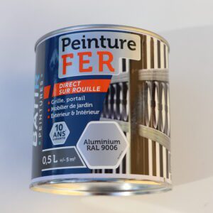 Peinture laque antirouille pour le fer