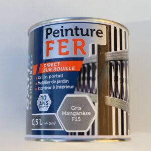 Peinture laque antirouille pour le fer