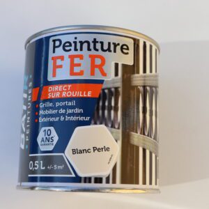 Peinture laque antirouille pour le fer